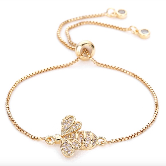 Crystal Bumble Bee Bracelet - Picture 8 of 16